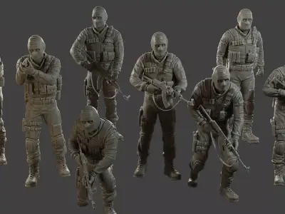 CzechSlovak Police Tactical Unit CPTU2 Pack1