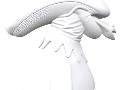 Kermit the Xenomorph 3D print model