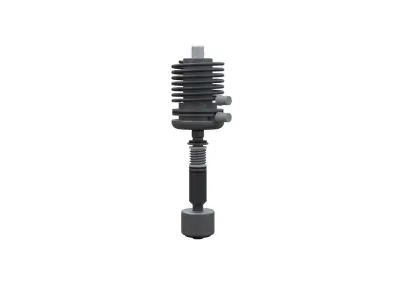 pneumatic valve construction 3D model