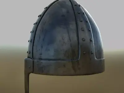 Normal Nasal Helmet  Low-poly 3D model