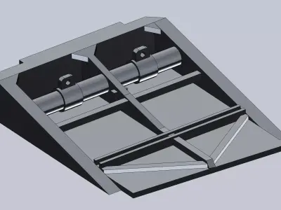 A5M4 Small flap bay 3D print model
