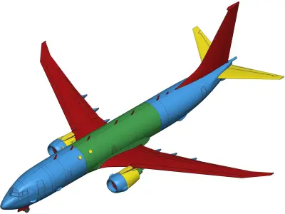 161215 Model kit Boeing P-8A Poseidon Down 3D print model