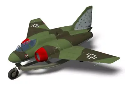 heinkel p1080 3D model