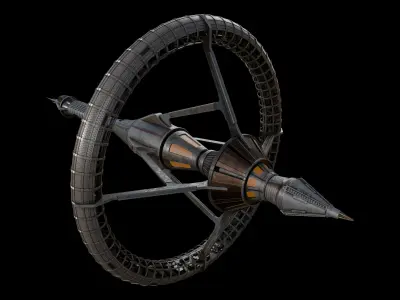 satalite 3D model