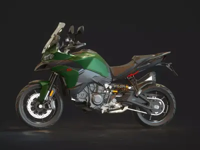 Base model Ducati Multistrada V2 2026 3D model