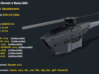  Flir Black Hornet 4 Nano UAV 