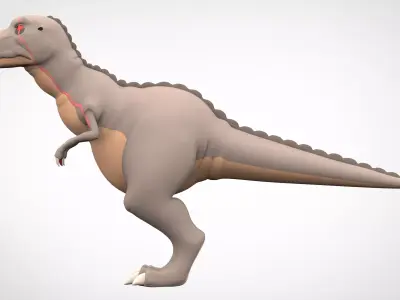 Red Claw 3D model