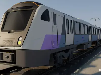 British Rail Class 345 3D model