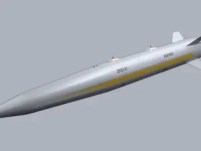 ALBM 2PZD-21 Missile 3D model