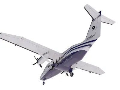 Cessna 408 SkyCourier 3D model