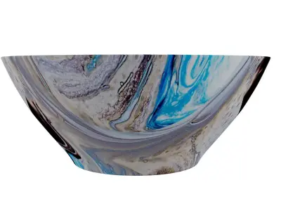 BOwl in verious pattren 3D model