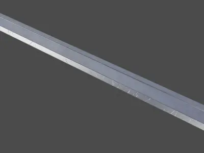 Guts sword from Berserk Low-poly 3D model purchase