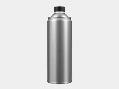 Product Mockup Bottle Oil 350ML 3D model