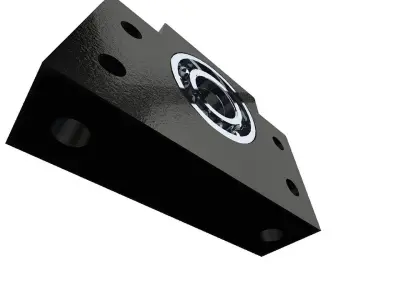 BF15 supports 3D model