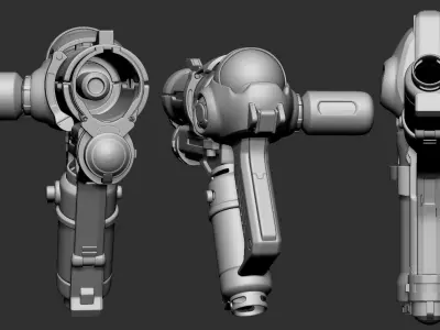 Mei Endothermic Blaster  3D model
