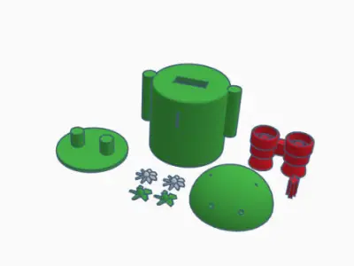 Flash Android Jet 3D model