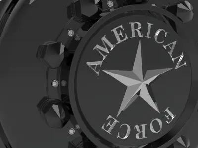 AMERICAN FORCE 1 CLASSIC DRW WHEEL 3D print model