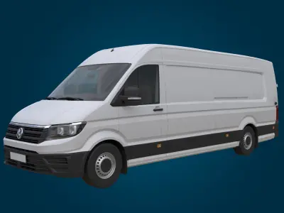 VW Crafter 2 Panel Van L5H3 3D model