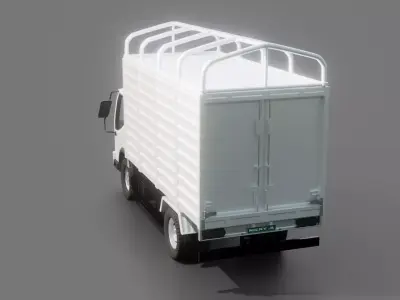 Isuzu NPR Cargo Truck 3D model
