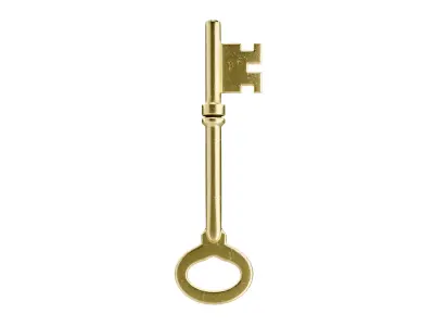 Old Key 3D model