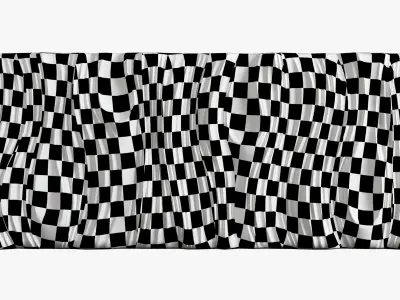 wave wall 3D model