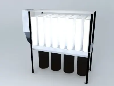 Industrial filter Unit, Nestro Free 3D model