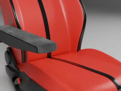 Car Seat 3D model by khiranthak