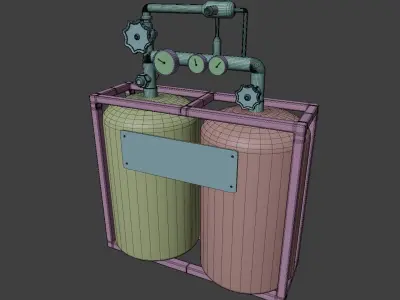 Gas tank  3D model