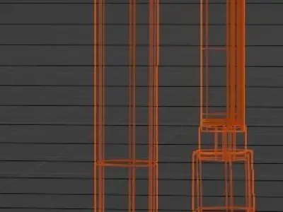 game ready bundle of Tanto Low-poly 3D model