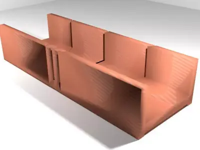 Craftsman Handtools - Miter Box 3D model