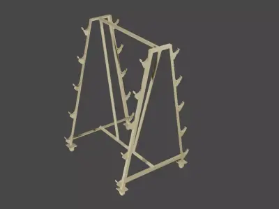 Rack Roll Cylinder 3D model