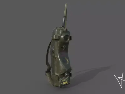 transmitter walkie talkie 3D model