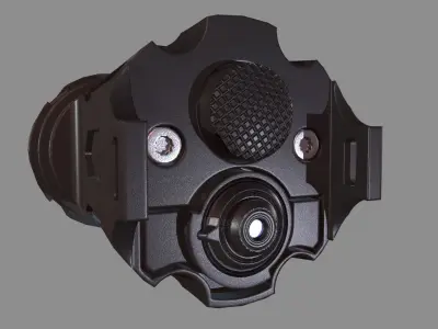 Torch Military Marmoset Low-poly 3D model