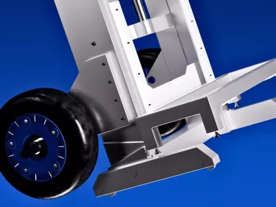Hand Trolley 3D model purchase