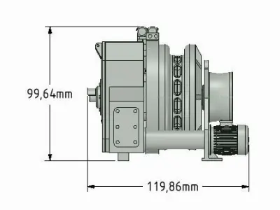 Large anchor winch 3D print model