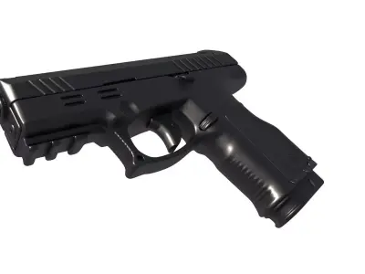 Steyr L9-A2 Tritium 3D print model