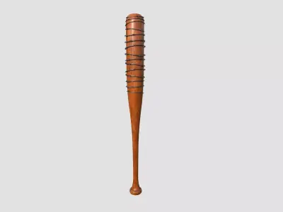 Baseball Bat Weapon 03 - Lucille - Character Weaponry 3D model