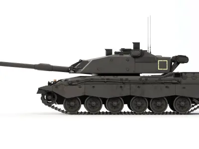Tank Challenger 3 2022 3D model