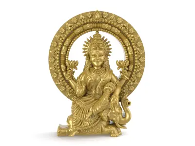 Gaja Lakshmi Artwork-35 3D print model