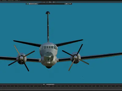 Breguet BR-1150 Atlantic Free 3D model