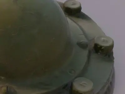 Element of a military truck 3D model