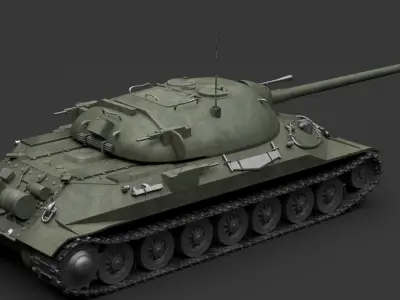 Tank IS-7 3D model