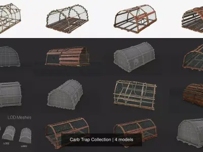 Carb Trap Collection 3D Model Pack