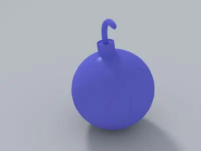 Round Bomb 3D model purchase