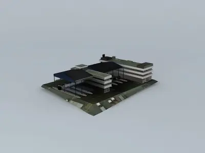Kaohsiung Yangming warehouse Cijin Free 3D model