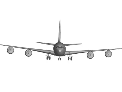 Boeing KC-135 Stratotanker 3D model buy