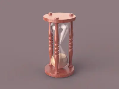 Hourglass 3D model