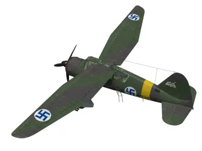 Westland Lysander MkIII 3D model buy