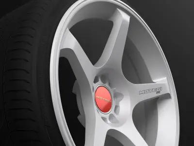 Motegi MR159 BATTLE V Low-poly 3D model