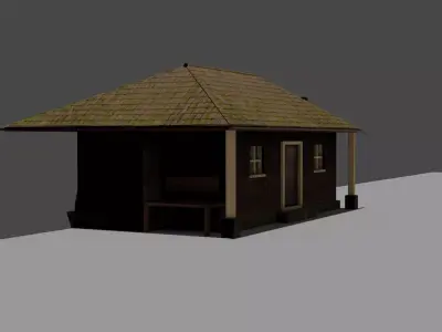 Water mill Free 3D model purchase